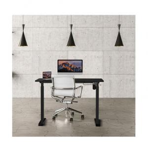 100 V/Hz Children Electric Wooden Black Desk Walnut Sit Stand Home Office Height Adjustable Desk for Kid