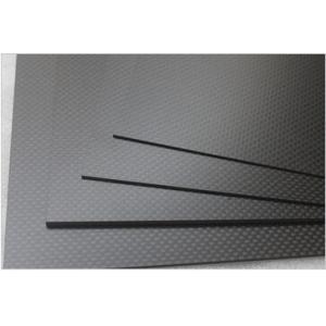 China 500mm X500mm Matte Plain 3K Carbon Fiber Plate Panel Sheet for Quad Frame supplier