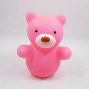China Eco-friendly Plastic Pink LED Bear Electronic Night Light Toys for Kid supplier