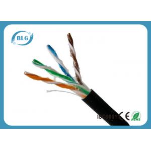 China Outdoor Cat5e Lan Cable , Computer Cat5e Network Ethernet Cable UTP With Oil 1000FT supplier