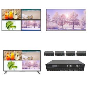 China 70m 4x4 4K ビデオ ウォール コントローラー 4x4 4K60Hz シームレス マトリックス マルチ ビューヤー wholesale