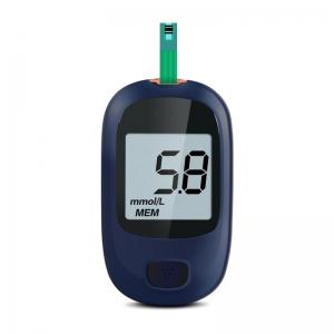 Multifunction Portable Blood Glucose Meter , 9 Seconds 1μL No Coding Glucose Meter