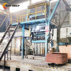 China Oxygen-Free Copper Bar Casting Production Line for Upward Continuous Casting Machine supplier