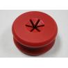 Rubber Prototype Vacuum Mold Casting Silicone Mold Red Color For Kids Toys