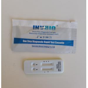 China Easy Home 99.9% Antigen Kit Covid-19 Influenza A/B Viruses Flu A/B Combo Cassette supplier