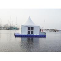 China Giant Inflatable Floating Tent , Quality Customized Pool Tent With PVC Material on sale