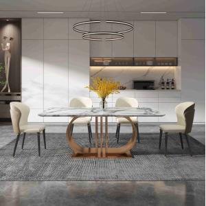 SUS 12 Foot Light Luxury Modern Dining Tables Dining Room Furniture