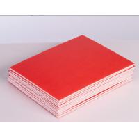 China Smooth Surface 30*20cm Red KT Foam Board For Hand Painting on sale