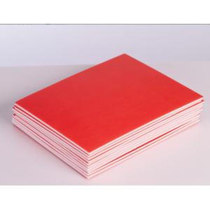 Smooth Surface 30*20cm Red KT Foam Board For Hand Painting
