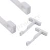 Nontoxic Sturdy Window Safety Locks , ABS Child Safety Window Locks No Screws