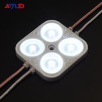 China Injection 2835 LED Module 12V 24V 4 Light Sign Lens 3W SMD IP67 Waterproof on sale