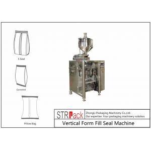China 50g - 1500g Pillow Bagger Packing Machine 1l Edible Oil Packaging Machine With Piston Filler For Viscous Liquid supplier