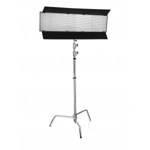 High Speed 180 W Daylight Video LED Light Panels 11180Lux with LCD