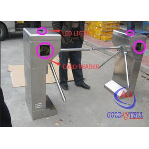 China Coin Operated Toilet and bus Tripod Turnstile Gate Remote control button supplier