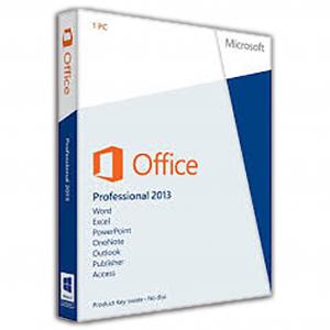 China Computer Genuine Microsoft Software System , Office 2013 Professional 32 / 64 Bit For 1 PC supplier