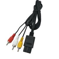 China 6ft Gamecube Audio Video Cable , AV Composite Cord For Nintendo 64 N64 on sale