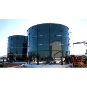 China 0.45mm Coat 1500V Bolted Glass Fused To Steel Tanks wholesale