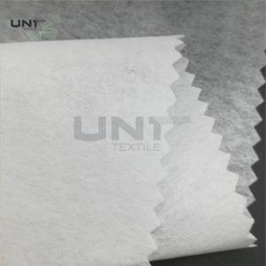 High Elastic Non Woven Fabric 100% PU Fusible Interlining Rolls For Disposable Gloves Furniture