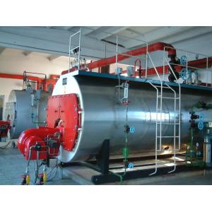 China Corrugated Furnace Oil Fired Steam Boiler , High Efficiency Natural Gas Steam Boiler supplier