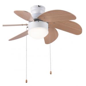 China Energy Saving Pull Switch Ceiling Fan 36 Inch AC Motor For Bedroom supplier