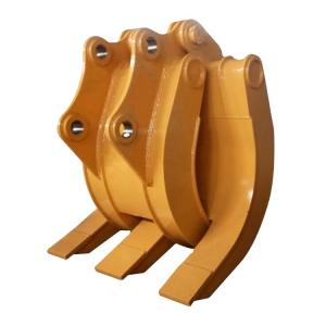 Mechanical Attachments Manual Log Grapple Wood Stone Excavator Rotating Grapple
