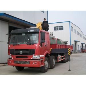 China XCMG Truck Mounted Crane Howo 50 Ton Telescopic Hydraulic Crane For Transporting Cargo supplier