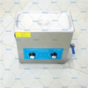 China ERIKC Diesel Injector Tester Ultrasonic 6L Fuel Injector Cleaning Machine Stainless Steel supplier