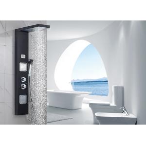 ROVATE 304 Stainless Steel Wall Mount Shower Panel With Body Shower Jets