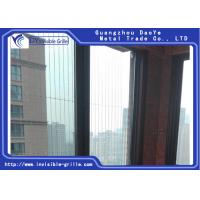 China Fixed Frame Aluminum and Stainless Steel Wire for Installing Window Invisible Grills on sale