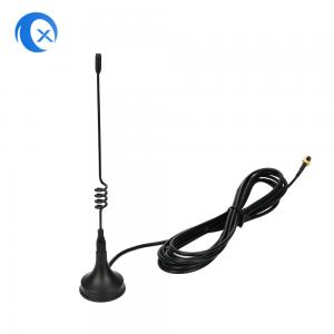 Indoor GSM GPRS 2dBi Magnetic Whip Antenna With SMA Male Connector