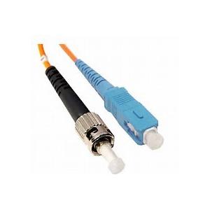China Fiber Optic Patch Cord Low Insertion Loss ST to SC Multimode Simplex Fiber Cable supplier