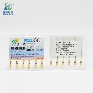 China Niquele los ficheros rotatorios Titanium 13# 25m m de Proglider para la endodoncia Explander wholesale