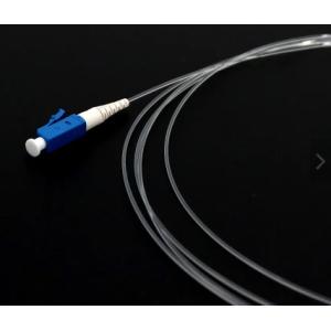 China 5m SC LC Modo único Cordón de parche de fibra Blanco Transparente para LAN supplier