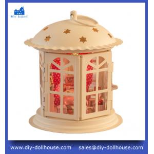 China Mini Dollhouse Diy Dollhouse Miniature Toy Model House Educational Toy Craft Gift I001 supplier