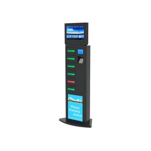 China Electronic Locker Cell Phone Charging Station with 19 Network Advertising Player supplier