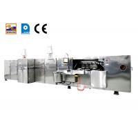 China Automatic Wafer Biscuit Production Line Stainless Steel Material on sale
