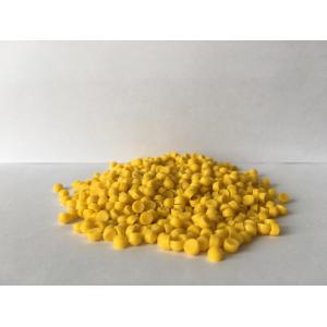 China Yellow Soft Flame Retardant PVC Compound Lead-Free Normal type supplier
