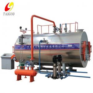 China Industrial 10 Ton Fire Tube Natural Gas-Fired Oil Steam Boiler supplier