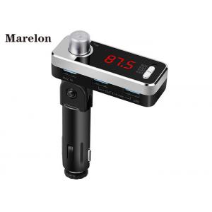 China LED Display Screen Bluetooth Car Charger Adapter Micro SD Card Slot BT Mode Switch supplier