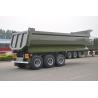 Customized 3axle Heavy Duty Dump Trailer for 60t Load Capacity Van-type Performance