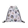 Personalised Ladies Gym Drawstring Backpack Custom Cinch Sacks