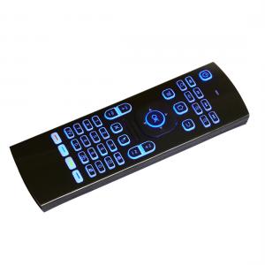 RF Wireless Air Mouse Backlight Keyboard Android Remote 4 Keys IR Learning