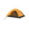 Weather-resistant polyester fabric 3-person dome tent ideal for hikers or