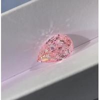 China VS1 Pear Cut shape Lab Grown Pink Diamonds Jewelry Decorations on sale