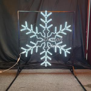 giant snowflake light