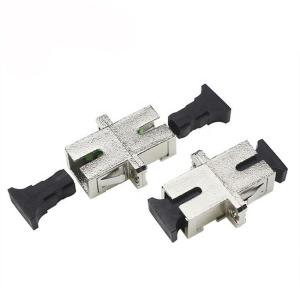 China O SC ao SC conecta rapidamente o conector rápido de fibra ótica simples do metal FTTH dos conectores da fibra ótica supplier