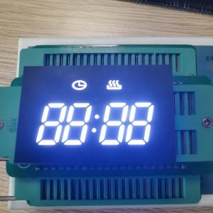 China Custom Design Low Cost Ultra White 4 Digit LED Clock Display For Oven Timer Control supplier