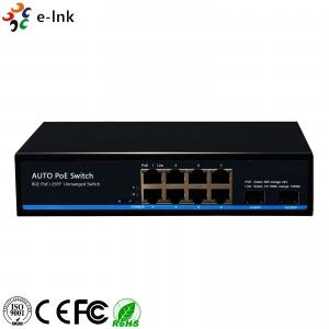 China 2 X SFP Fiber Port Power Over Ethernet Gigabit Switch 8 Port 10/100/1000M Auto Sensing wholesale