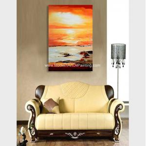 Hand Painted Abstract Acrylic Painting Landscape Wall Art For Home Decor