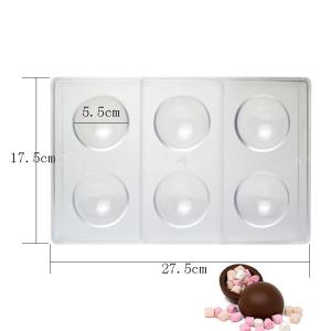 Household Round Sphere Shape Chocolate Mould DIY Custom Made Chocolate Moulds